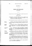 Concerning Narcotic Drugs and to Amend Sections 28 to 49, Both Inclusive, Chapter 58, 1935 Colorado Statutes Annotated by Colorado General Assembly