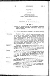 Making an Appropriation to the Animal Tuberculosis Control Fund for the Fiscal Years 1947-1948 and 1948-1949 by Colorado General Assembly