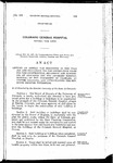 Levying an Annual Tax Beginning in the Year 1947, and Continuing for Ten Consecutive Years for the Construction, Equipment and Furnishing of Buildings for the Colorado General Hopital of the University of Colorado, at Denver, Colorado, and Appropriating the Revenues Derived Therefrom