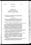 Making an Appropriation to the State Board of Agriculture, for the Fiscal Years 1947-1948 and 1948-1949, for the Control of Plant Diseases