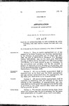 Making an Appropriation to the Division of Aeronautics, for the Fiscal Years 1947-1948 and 1948-1949