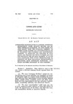 Authorizing Municipalities to Acquire, Construct, Reconstruct, Lease, Improve, Better, and Extend Sewerage Facilities; to Issue Bonds Payable Solely from the Revenues Thereof; to Accept Loans, Grants, and Contributions to Aid in Financing the Planning and Construction Thereof; to Regulate the Issuance of Such Bonds and Provide for their Payment and for the Rights of the Holders Thereof; to Enter into Contracts with Other Municipalities or Districts or with Industrial Establishments Regarding Such Sewerage Facilities; and Other Matters Necessary in the Premises.