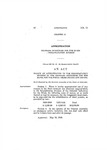 Making an Appropriation to the Rehabilitation Division of the Colorado Industries for the Blind, for the Fiscal Years 1949-1950 and 1950-1951.