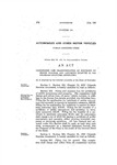 Concerning the Transporation of Property by Motor Vehicle, and Amending Chapter 16, 1935 Colorado Statutes Annotated.