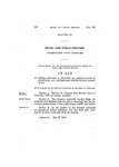 To Repeal Section 25, Chapter 216, Session Laws of Colorado, 1937, Concerning Tuberculosis Assistance.