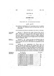 Relating to Revenue and Taxation and to Amend Chapter 175, Session Laws of Colorado, 1937, as Amended. by Colorado General Assembly