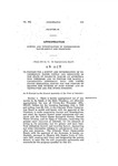 To provide for a Survey and Investigation of Underground Water Supply and Resources in the State of Colorado, Making an Appropriation Therefor; and to Provide for Making a Cooperative Agreement with the United States Geological Survey for the Purpose of Sharing the Expense of Such Survey and Investigation and for Other Purposes. by Colorado General Assembly