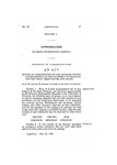 Making an Appropriation to the Colorado Psychopathic Hospital of the Univeristy of Colorado, for the Fiscal Years 1949-1950 and 1950-1951.