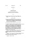 Making an Appropriation to the State Board of Agriculture for the Fiscal Years 1949-1950 and 1950-1951, for the Payment of Premiums on Poultry and Rabbits Exhibited at the Colorado Poultry and Rabbit Show, Inc.