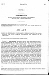 Making an Appropriation for Payment in the Settlement of an Action Between the State Judicial Department and Certain of Its Employees.