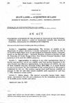 Concerning Acquisition by the Division of Wildlife of the Wetherill Property Near Russell lakes in Saguache County for Wildlife Purposes, and Making an Appropriation Therefor.