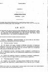 To Provide for the Payment of the Expenses of the Executive, Legislative, and Judicial Departments of the State of Colorado, and of Its Agencies and Institutions, for and During the Fiscal Year Beginning July 1, 1981, Expect as Otherwise Noted.