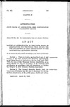 Making an Appropriation to the State Board of Agriculture, for the Fiscal Year 1951-1952, for the Department of Seed Certification of the Agricultural Extension Service.