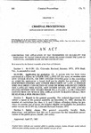 Concerning the Application of the Prohibition of Eligibility for Probation to Those Convicted of Prior Felonies Under the Laws of This State, Another State, or the United States