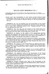 Senate Joint Memorial No. 1 - Urging That the Government of the United States Refrain From Interfering with State Water Allocation Systems, Water Rights, and Compact Entitlements Through Misuse of the Endangered Species Act.