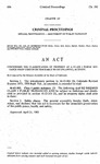 Concerning the Classification of Property as a Class 1 Public Nuisance When Used in or Traceable to an Unlawful Activity