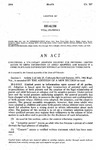 Concerning a Voluntary Adoption Registry for Providing Limited Access to Birth Information of Adult Adoptees, and Making it a Crime to Release Information Without Authorization Thereunder.