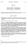 Concerning the Acquisition by the Division of Wildlife of Lands in Morgan County for Public Purposes, and Making an Appropriation Therefor.