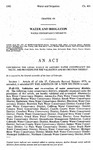 Concerning the Legal Status of Existing Water Conservancy Districts, and Providing for the Validation and Recreation Thereof.
