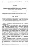 Concerning the Trustees of the Consortium of State Colleges in Colorado, and Providing for an Additional Voting Trustee Elected from the Faculties of the Colleges Comprising Said Consortium.