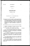 To Providing for the Payment of the Ordinary Expenses of the Executive, Legislature and Judicial Departments of the State of Colorado, and State Institutions, for the Fiscal Year 1951-1952, and for the Payment of Additional Expenses of the Thirty-Eighth General Assembly. by Colorado General Assembly