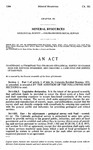 Concerning Authorizing the Colorado Geological Survey to Charge Fees for Services Rendered, and Creating a Cash Fund for Deposit of Said Fees.