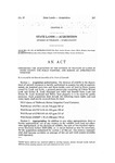 Concerning the Acquisition by the Division of Wildlife of Lands in Otero County for Public Purposes, and Making an Appropriation Therefor