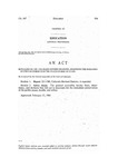 Repealing 22-1-105, Colorado Revised Statutes, Requiring the Inclusion of Certain Subjects in the State Course of Study