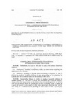 Concerning the Compulsory Attendance of Material Witnesses at a Criminal Proceeding in a County Other than Where the Witness is Located.