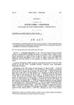 Concerning Authorization of the State Board of Land Commissioners to Exchange Real Property Held by the State of Colorado for Real Property Located in Larimer County.