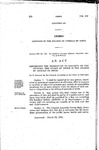 Concerning the Prohibition of Contests or Competition, The Object of Which is the Killing of Animals or Birds.