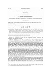 Concerning Unemployment Compensation, and Relating to Subsequent Separations from Employment After an Initial Separation from Employment, Rules and Regulations of the Industrial Commission, and Withholding of Overpayments with Respect Thereto.