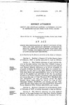 Fixing the Compensation of Deputy District Attorneys and the Assistant District Attorneys in Judicial Districts Having More Than Four District Judges, and Repealing All Acts and Parts of Acts in Conflict Herewith.