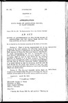 Making an Appropriation to the State Board of Agriculture, for the Fiscal Year 1951-1952, for the Control of Plant Diseases.