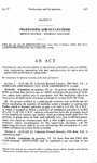 Concerning the Certification of Physical Assistants, and, in Connection Therewith, Providing for the Certification of Child Health Associates as Physician Assistants.