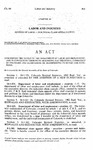 Concerning the Duties of the Department of Labor and Employment, and In Connection Therewith Abolishing the Industrial Commission of Colorado and Eliminating or Transferring Its Duties and Functions.