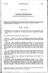 Concerning Cash Funding of the Mined Land Reclamation Board, and Authorizing a Transfer of an Appropriation in Connection Therewith