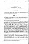 Concerning the Applicability of the Open Meetings Requirements of the Sunshine Act to Governing Boards of State Institutions of Higher Education