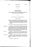 Making an Appropriation to the Colorado Water Conservation Board for the Fiscal Year 1951-1952, to Pay the Colorado Share of the Expenses of the Arkansas River Compact Administration.