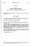 Concerning the Valuation of Real Property for the Purpose of Determining Eligibility for Public Assistance.