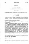 Concerning the Authority of the Department of Revenue to Retain Moneys for Costs Related to Administering Any Sales Tax Imposed Pursuant to Article 9 of Title 32, Colorado Revised Statutes, as Amended