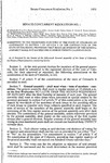 Senate Concurrent Resolution No. 1 - Submitting to the Registered Electors of the State of Colorado an Amendment to Section 7 of Article V of the Constitution of the State of Colorado, Providing that Regular Sessions of the General Assembly Shall not Exceed One Hundred Twenty Calendar Days.