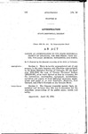 Making an Appropriation to the State Historical Society of Colorado, for the Fiscal Year 1951-1952, for Local Museums, Monuments and Parks.