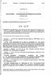 Concerning the Revision of Statutes in the Colorado Revised Statutes, as Amended, Amending or Repealing Obsolete, Inconsistent, and Conflicting Provisions of Law and Clarifying the Language to Reflect the Legislative Intent of the Laws.