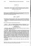 Concerning Colorado Natural Areas, and, in Connection Therewith, Transferring Responsibility for Administration of the Natural Areas Act and Amending Provisions Relating to the Natural Areas Council.