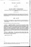 Concerning the Acquisition of Real Property by the Department of Education to Be Used for a Library for the Blind and Physically Handicapped