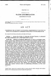 Concerning the Authority of Political Subdivisions of the State to Enter Into Cooperative Agreements Relating to Water Resources