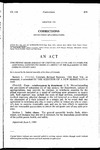 Concerning Reimbursement of Counties and Cities for Additional Expenses Incurred as a Result of the Placement of Prisoners in County Jails