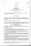 Concerning Changes in the Law Regulating Medicare Supplement Insurance in Order to Conform to Federal Law With Respect to Said Subject