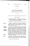 To Amend Subsection (c) of Section 8, Chapter 21, 1935 Colorado Statutes Annotated, as Amended, Relating to Bees and Beekeeping.